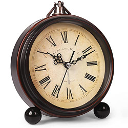 Battery Alarm Clock,Vintage Retro Alarm Clock