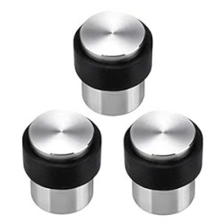 3 Pcs Cylindrical Floor Door Stopper