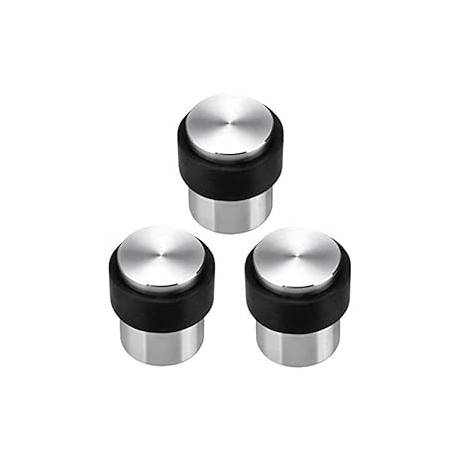3 Pcs Cylindrical Floor Door Stopper