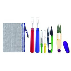 6 Piece Colorful Seam Ripper/Nipper Set