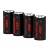 4 Pack CR123A Lithium Batteries