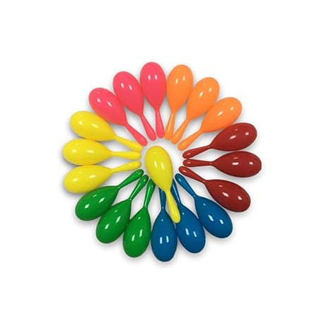 24pcs Mini Maracas for Kids Mexican Fiesta Party Favors