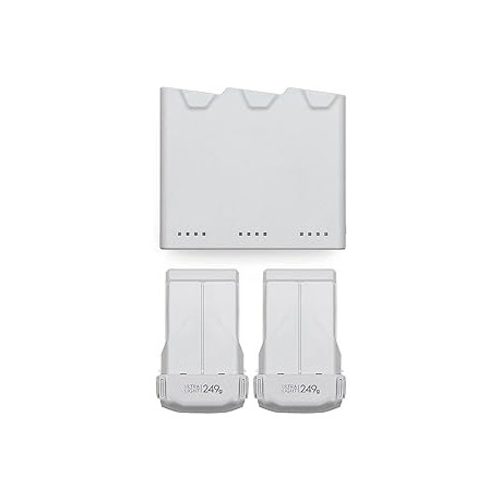 2 Pack Mini 4 Batteries Bundle with Charging Hub