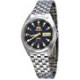 FAB00009D Men's 3 Star Stainless Steel Dark Blue Dial Self Wind Automatic Watch