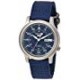 SNK807 5 Automatic Stainless Steel Watch with Blue Canvas Band