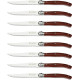 Safe Stainless Steel knife set of 8 wood handle with Gift Box