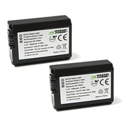 NP-FW50 Camera Battery (2-Pack) for Sony ZV-E10