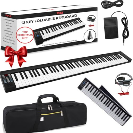 PYLE Electric Piano Keyboard