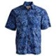 West Coral Marine Tropical Hawaiian Batik Shirt