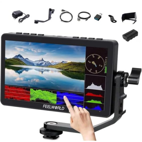 Feelworld F5 Pro V4 Camera Field Monitor 6 Inch