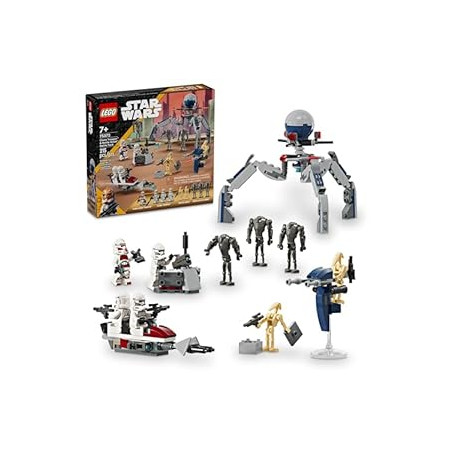 LEGO Star Wars Clone Trooper & Battle Droid Battle Pack Set for Kids