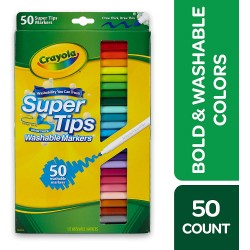 Washable Markers Age 3+ - 50 Count