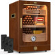 Cigar humidor, desktop cigar humidor cabinet