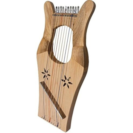Mid-East Mini Kinnor Harp - Light - Walnut