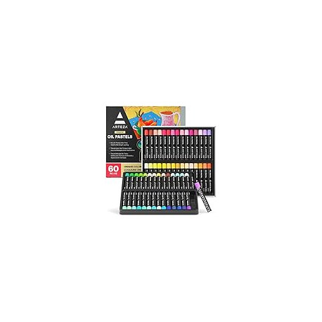 Oil Pastels for Artists, 60 Soft Oil Pastels