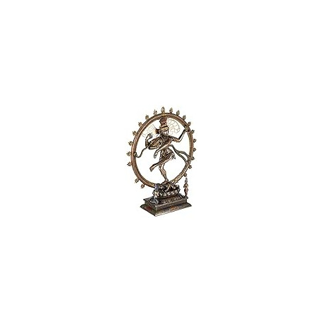 Indian Hindu Statue, Desktop, 10 Inch, Bronze Finish