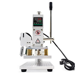 Stamping Machine 10x13cm Leather Bronzing Pressure Mark Machine