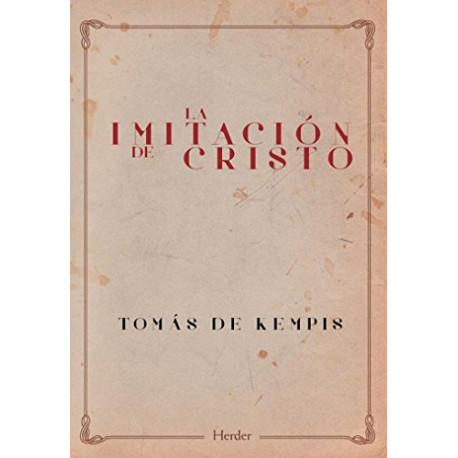 La imitación de Cristo