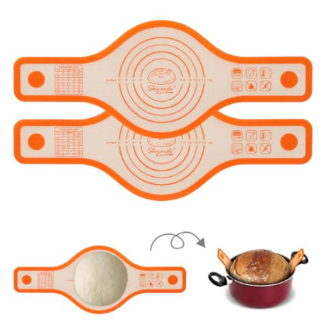 2 PCS Silicone Bread Sling for Dutch Oven