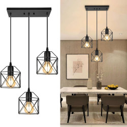 3-Light Hanging Pendant Light Fixtures
