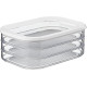 Mepal Modula Rounded Food Storage Box with Lid Set of 3