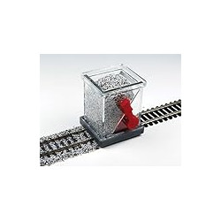HO SCALE BALLAST SPREADER with SHUTOFF
