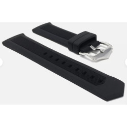 22mm Ribbed Silicone Watch Band for Citizen Promaster