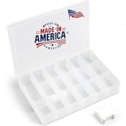 Embroidery Floss Organizer Box with 50 Cardboard