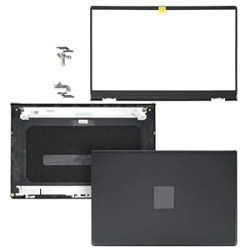 LCD Back Cover Top Case Lid Front Bezel with Hinges for Dell inspiron 15 3510