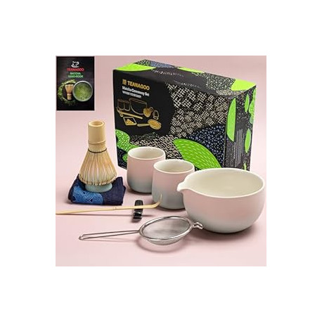 9 Pcs Matcha Whisk Set Pink