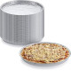 Pack of 12 Disposable Round Foil Pizza Pans