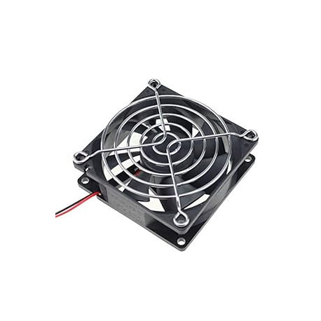 80mm x 80mm x 25mm 12V Brushless DC Cooling Fan compatible with Desktop