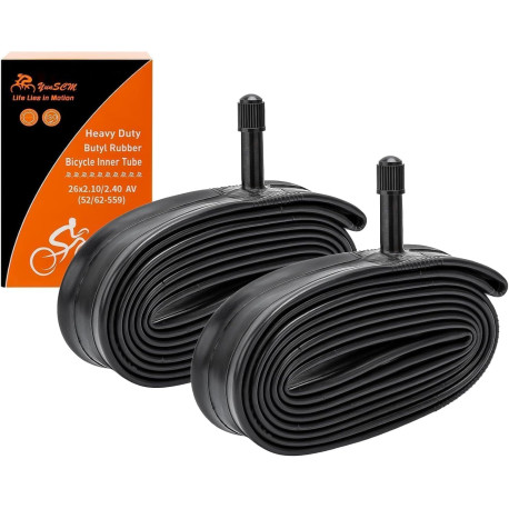 2-PCS 26" Heavy Duty Bike Tubes