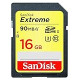 SanDisk 16GB Extreme SDHC UHS-I Memory Card - 90MB/s