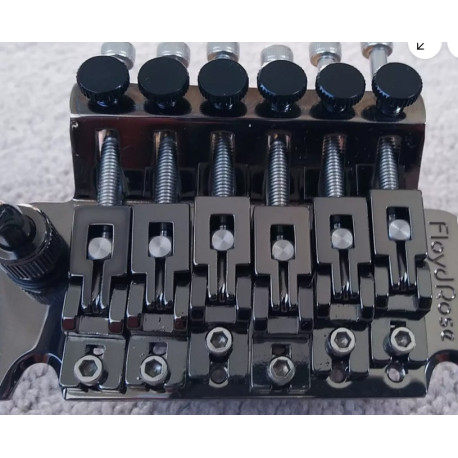Tremolo Bridge COSMO BLACK 6 string