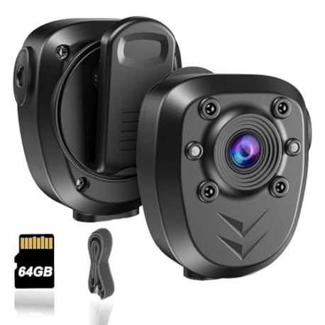 Body Camera with 1080P Recording Spy Hidden