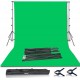 Photo Video Studio 8.5 x 10ft Green Screen Backdrop Stand Kit