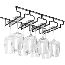 Wine Glass Rack Under Cabinet