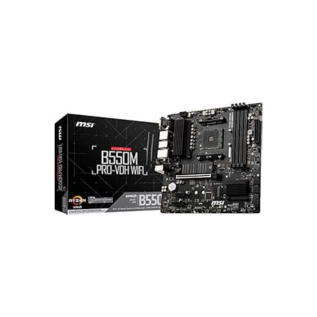 MSI B550M PRO-VDH WiFi ProSeries Motherboard
