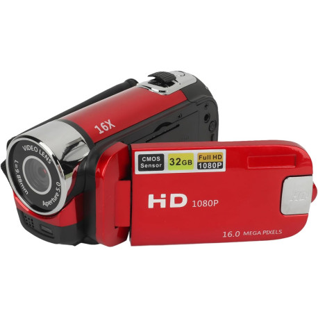 Video Camera Camcorder, 1080P 16MP Digital Camera Recorder