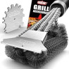 Grill Brush and Scraper,18 Inch BBQ Grill Cleaning Brush Kit
