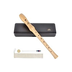 Recorder Instrument for Adults Beginners Maple Wood C Key Soprano