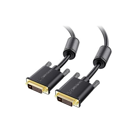 Cable Matters DVI Cable with Ferrites - 10ft, DVI Dual Link Cable