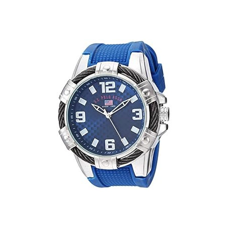 U.S. Polo Assn. Men's Sport Watch, Silver