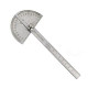 Stainless Steel 0-180 Protractor Angle Finder Arm Rule Measure