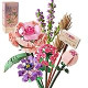 Mini Bricks Flower Bouquet Building Sets
