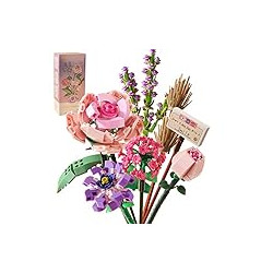 Mini Bricks Flower Bouquet Building Sets