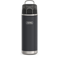 Stainless Steel Water Bottle with Spout - 24 Ounce