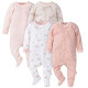 Baby Girls' 4 Pack Sleep 'N Play Footie