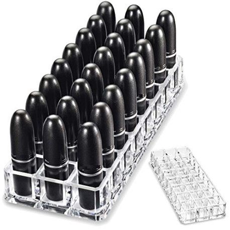 Beauty Container 24 Space Storage (Clear)